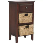 Everly Drawer Side Table - AMH5743 - Safavieh Couture