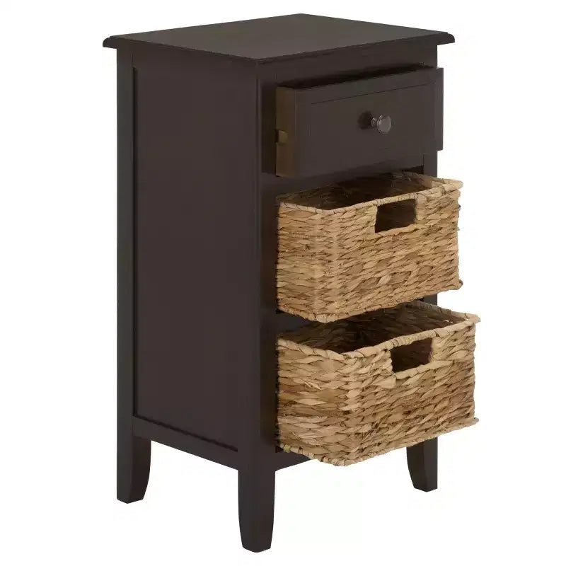 Everly Drawer Side Table - AMH5743 - Safavieh Couture
