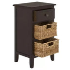 Everly Drawer Side Table - AMH5743 - Safavieh Couture