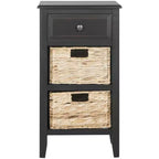 Everly Drawer Side Table - AMH5743 - Safavieh Couture