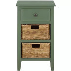 Everly Drawer Side Table - AMH5743 - Safavieh Couture