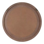 Kate and Laurel Cannondale Round Wood Round Mirror, 28 Diameter, Natural