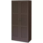 HOMCOM 71 Tall Modern Style Storage Cabinet with Storage Shelves for Bedroom and Living Room or Hallway