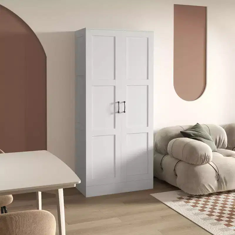 HOMCOM 71 Tall Modern Style Storage Cabinet with Storage Shelves for Bedroom and Living Room or Hallway