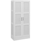 HOMCOM 71 Tall Modern Style Storage Cabinet with Storage Shelves for Bedroom and Living Room or Hallway