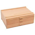 HG Art Concepts Artists Storage Chests - Premium Studio Organizer for Paint Tubes, Brushes, Pencils, Markers, & More!