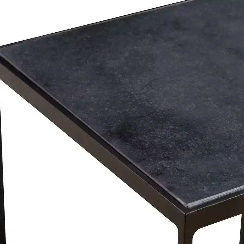 Uttermost Sherwood 13 Wide Black Double-Shelf Accent Table