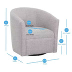 Comfort Pointe Lynton Swivel Accent Chair