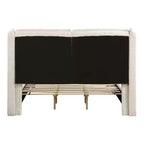 HOMES: Inside + Out Queen Shellsea Modern Boucle Upholstered Platform Bed with Wingback Headboard