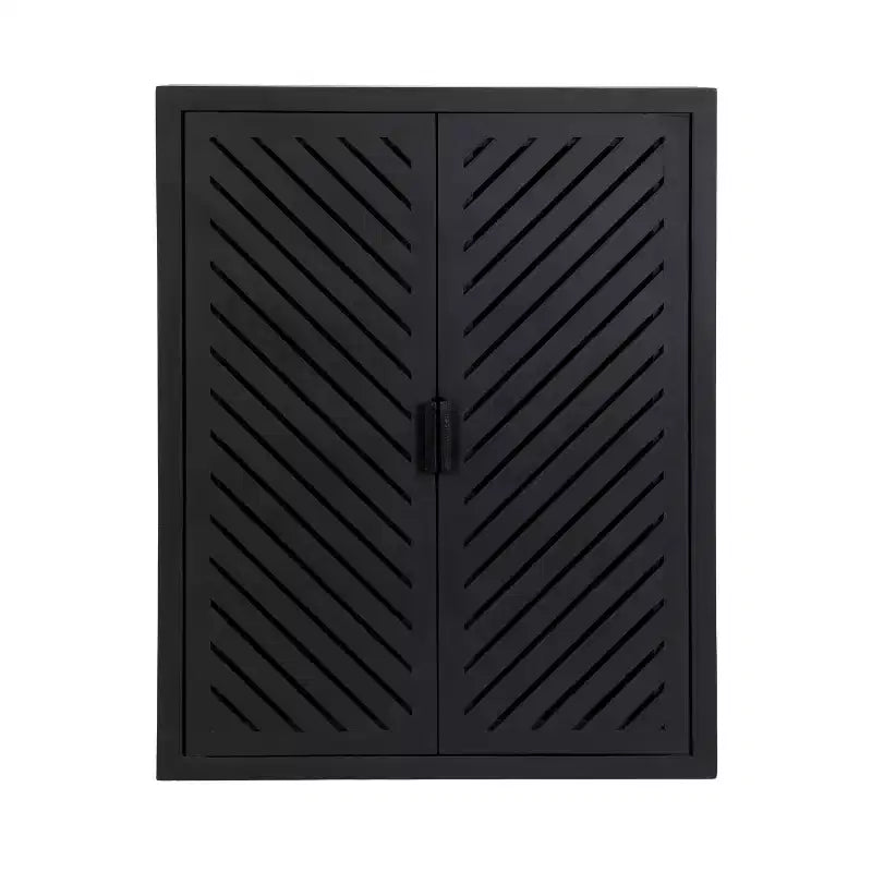 Kate & Laurel All Things Decor 22x28 Mezzeta Tall 2-Door Bath Cabinet