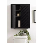 Kate & Laurel All Things Decor 22x28 Mezzeta Tall 2-Door Bath Cabinet