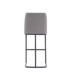 Manhattan Comfort Serena Leatherette Upholstered Metal Barstool