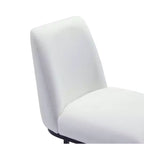 Manhattan Comfort Serena Leatherette Upholstered Metal Barstool