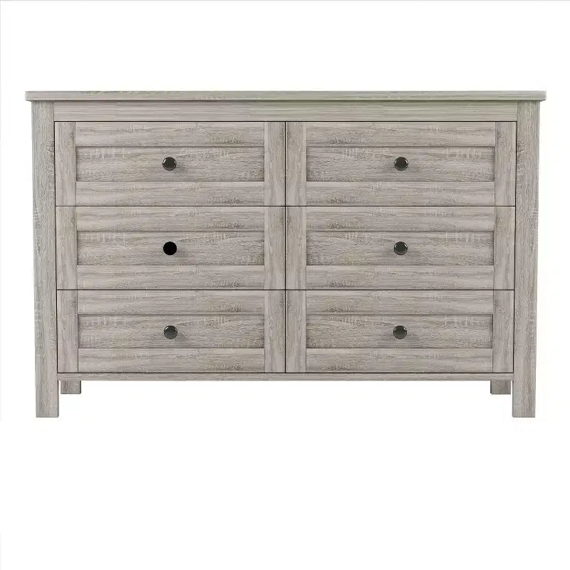 3-Piece Farmhouse Bedroom Sets, Full/Queen Size Platform Bed with Storage Nightstand and Dresser 4W - ModernLuxe