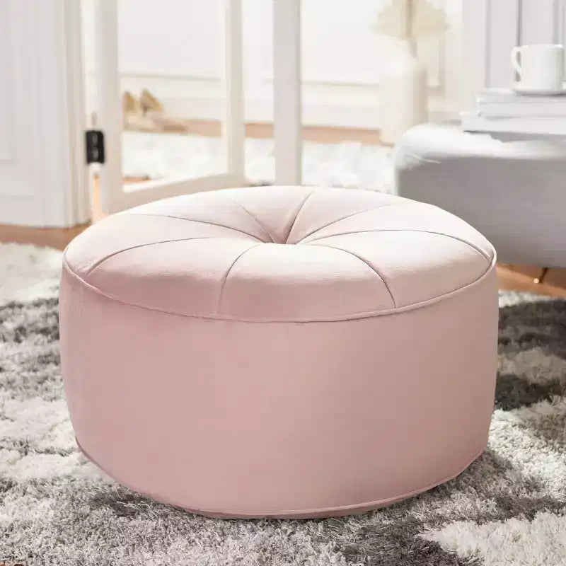 Amais Round Ottoman - OTT4501 - Safavieh