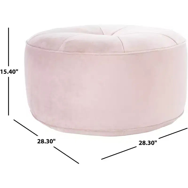 Amais Round Ottoman - OTT4501 - Safavieh