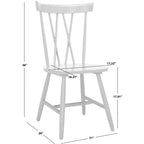 Friar Dining Chair (Set of 2) - DCH1401 - Safavieh