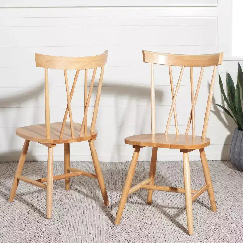 Friar Dining Chair (Set of 2) - DCH1401 - Safavieh