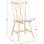 Friar Dining Chair (Set of 2) - DCH1401 - Safavieh