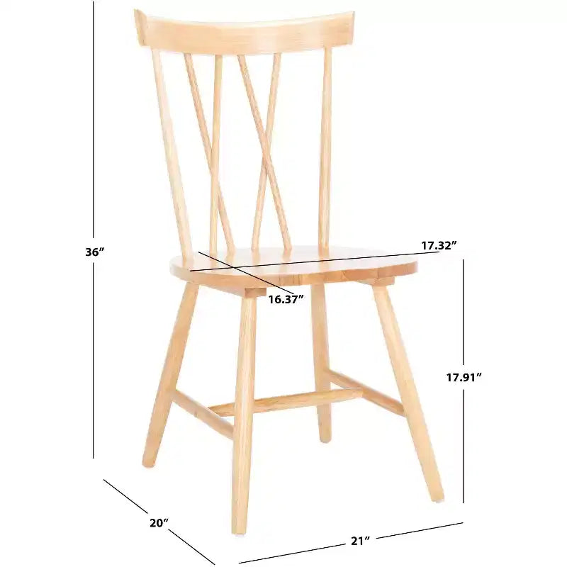 Friar Dining Chair (Set of 2) - DCH1401 - Safavieh