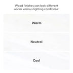 Plank+Beam Classic Solid Wood Twin Platform Bed Frame with Slatted Headboard