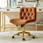 Nigel Modern Flannel Office Chair with Tilt and Adjustable Height Mecha|HULALA HOME