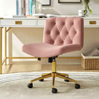 Nigel Modern Flannel Office Chair with Tilt and Adjustable Height Mecha|HULALA HOME
