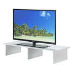 Alzatina per TV monitor, per TV fino a 46", truciolato con impiallacciatura melaminica, 42"L x 15,75"P x 8"H