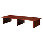Alzatina per TV monitor, per TV fino a 46", truciolato con impiallacciatura melaminica, 42"L x 15,75"P x 8"H