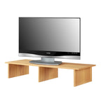 Alzatina per TV monitor, per TV fino a 46", truciolato con impiallacciatura melaminica, 42"L x 15,75"P x 8"H