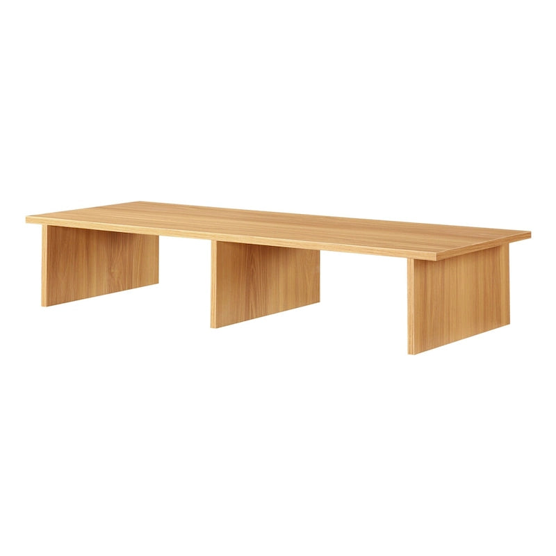 Alzatina per TV monitor, per TV fino a 46", truciolato con impiallacciatura melaminica, 42"L x 15,75"P x 8"H