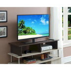 Alzatina per TV monitor, per TV fino a 46", truciolato con impiallacciatura melaminica, 42"L x 15,75"P x 8"H