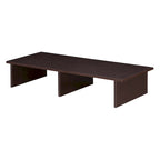 Alzatina per TV monitor, per TV fino a 46", truciolato con impiallacciatura melaminica, 42"L x 15,75"P x 8"H