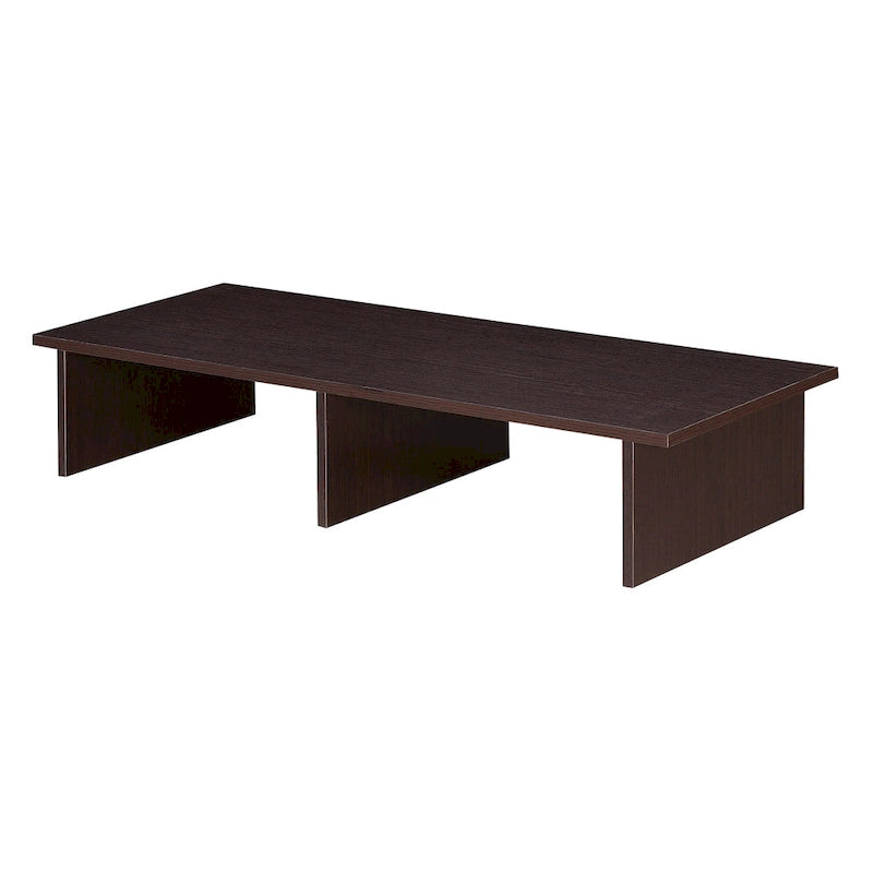 Alzatina per TV monitor, per TV fino a 46", truciolato con impiallacciatura melaminica, 42"L x 15,75"P x 8"H