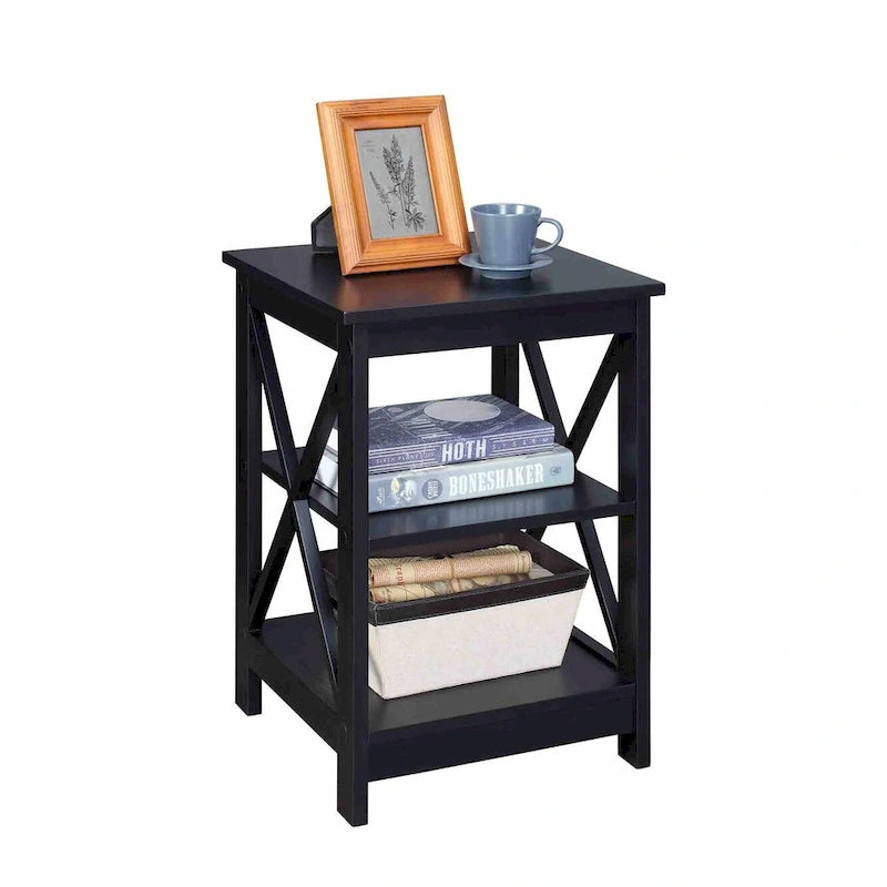 Convenience Concepts Tavolino Oxford con Ripiani