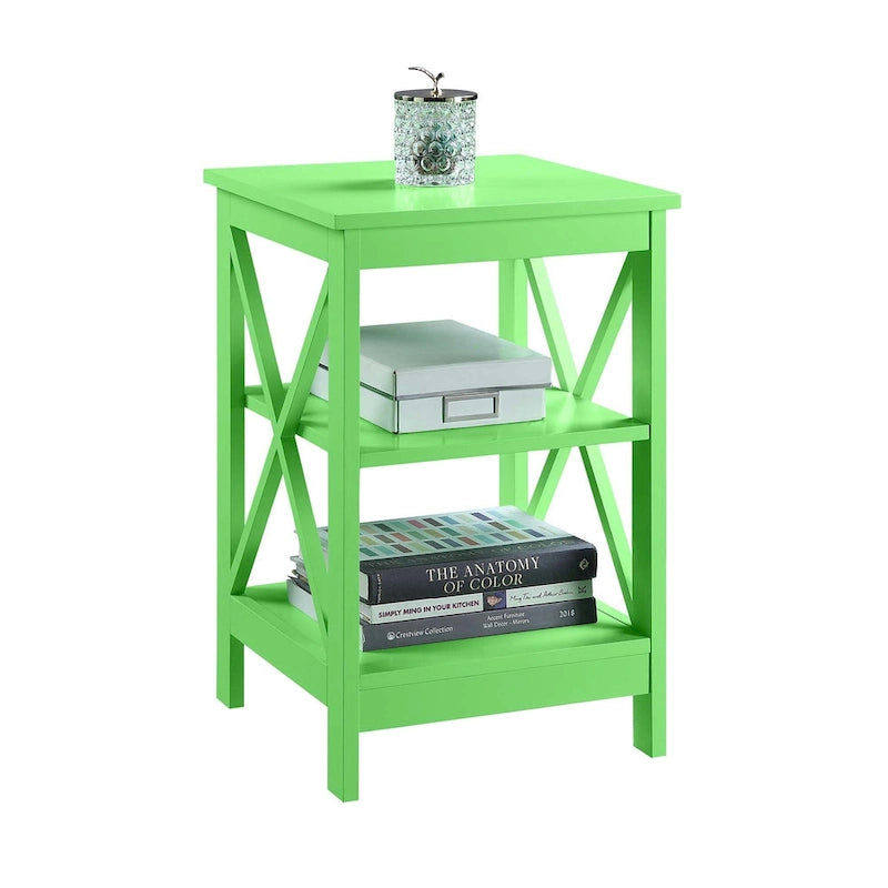 Convenience Concepts Tavolino Oxford con Ripiani