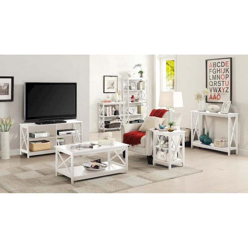 Convenience Concepts Tavolino Oxford con Ripiani