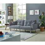 75.6 Divano letto convertibile in velluto Lovely Futon Love Seats