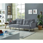 75.6 Divano letto convertibile in velluto Lovely Futon Love Seats