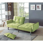 75.6 Divano letto convertibile in velluto Lovely Futon Love Seats