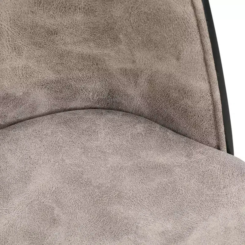 LeisureMod Tule Modern Dining Chair Set of 2 with PU Leather, Velvet, or Suede Seat and White Steel Frame  Kitchen, Dining Room, Home, Cafe, Seating