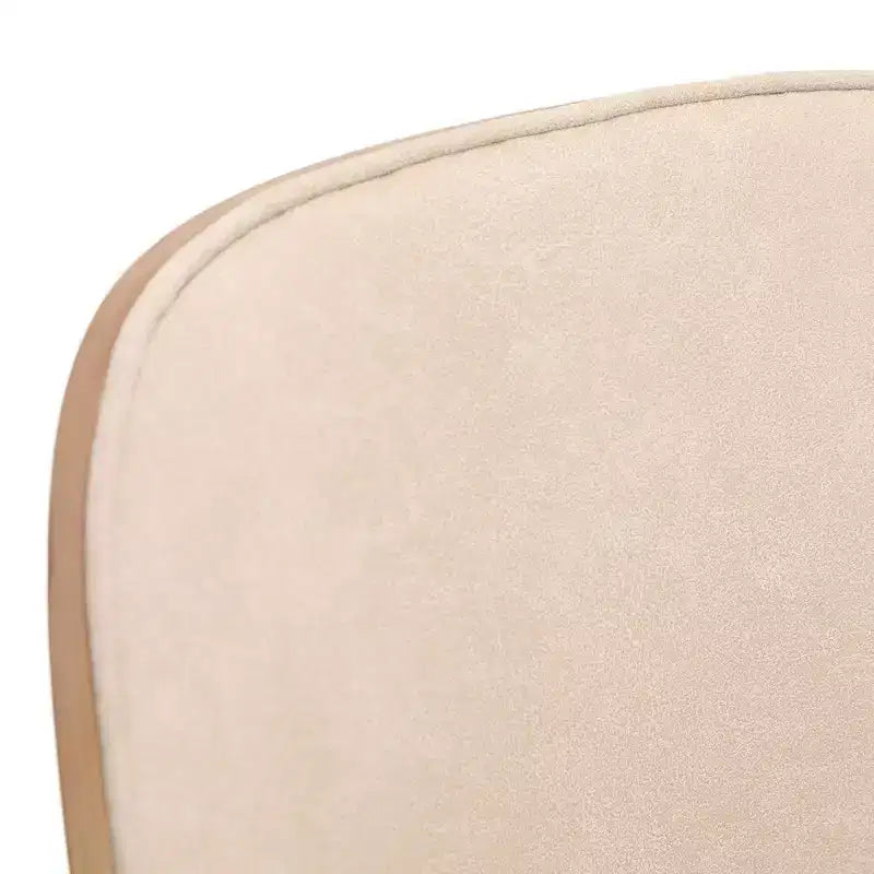 LeisureMod Tule Modern Dining Chair Set of 2 with PU Leather, Velvet, or Suede Seat and White Steel Frame  Kitchen, Dining Room, Home, Cafe, Seating