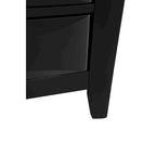 Cassettiera per lingerie a 7 cassetti con incastri a coda di rondine e impiallacciatura in vero legno, diverse opzioni di colore