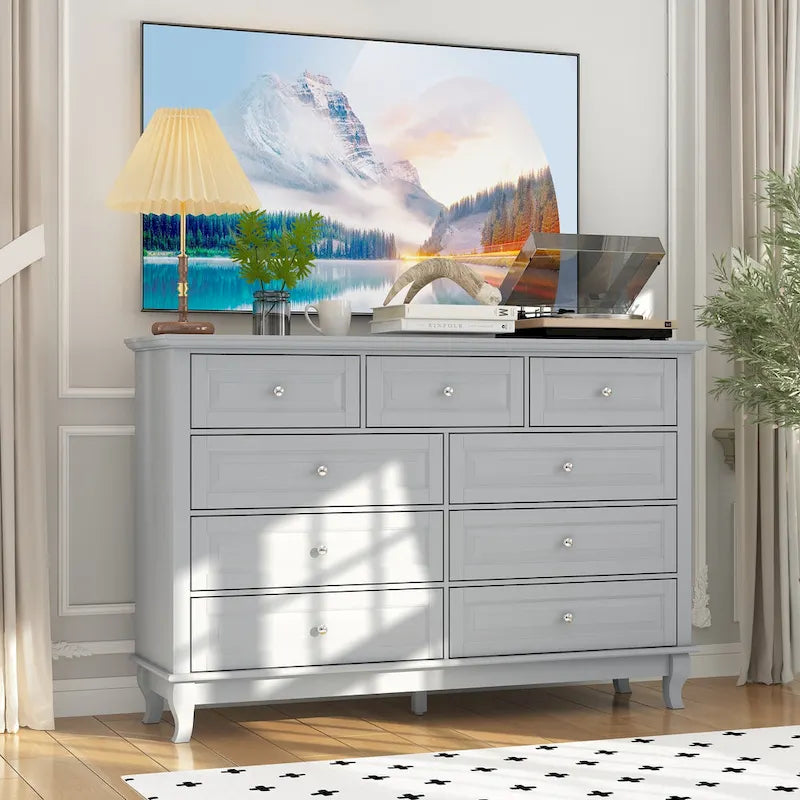 Cassettiera 55.1W a 9 cassetti: Cassettiera dal design spazioso ed elegante laccata