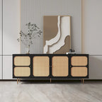 Credenza a buffet in rattan