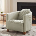 Poltrona Accent Industriale in Pelle Pieno Fiore con Telaio in Alluminio e Occhielli in Acciaio, Capacità 136 kg