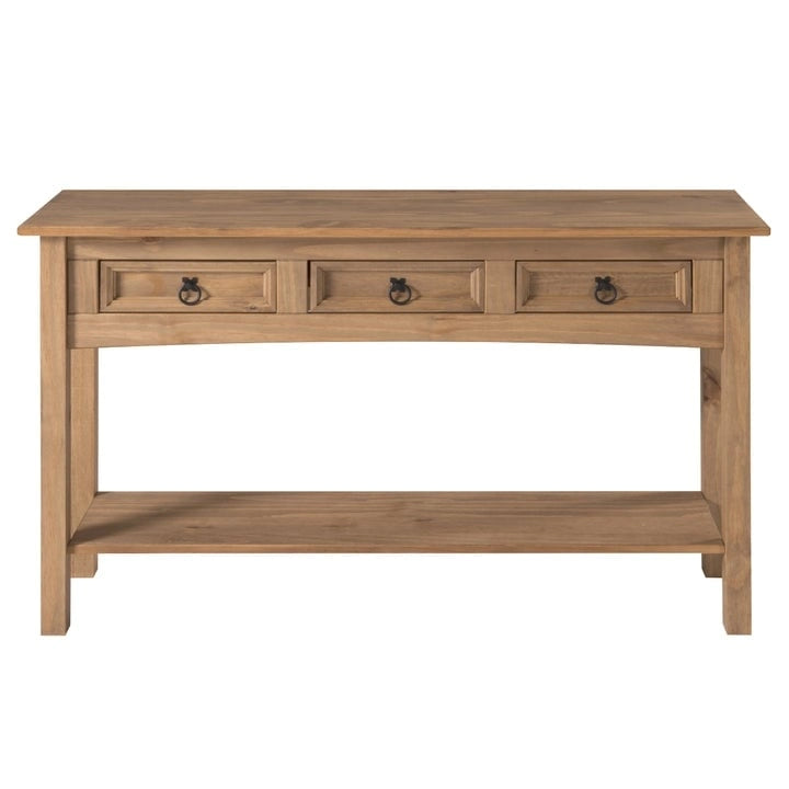 Console da ingresso Wood Hall 3 cassetti Corona