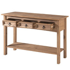Console da ingresso Wood Hall 3 cassetti Corona