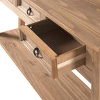 Console da ingresso Wood Hall 3 cassetti Corona
