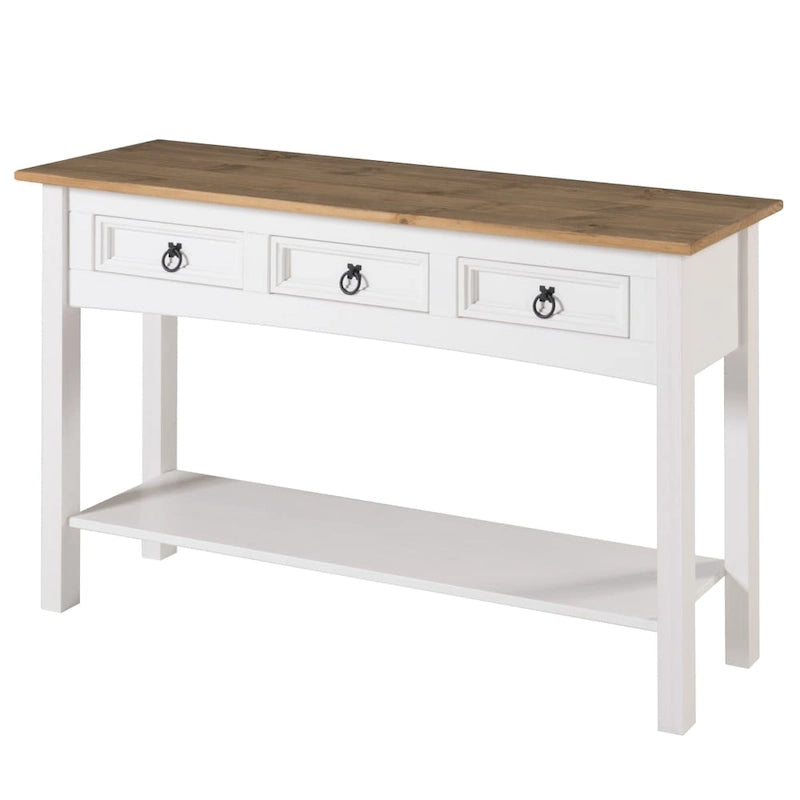 Console da ingresso Wood Hall 3 cassetti Corona